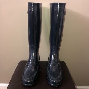 Hunter Original Refined Penny Loafer Tall Boots